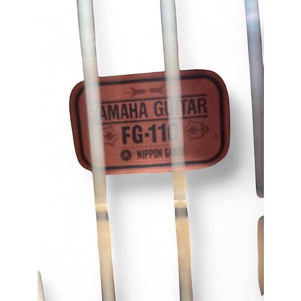 Used Yamaha FG110 Natural Acoustic Guitar