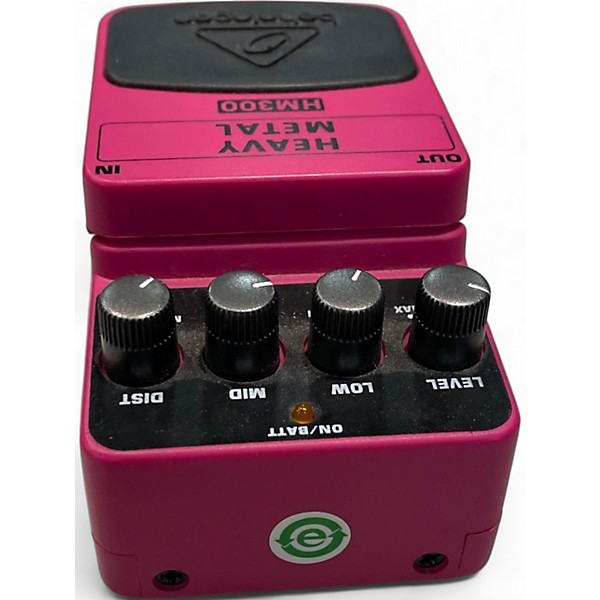 Used Behringer HM300 Heavy Metal Distortion Effect Pedal