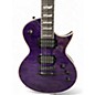 Used ESP LTD EC1000 Deluxe purple Solid Body Electric Guitar
