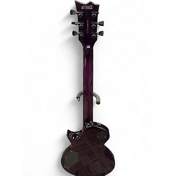 Used ESP LTD EC1000 Deluxe purple Solid Body Electric Guitar