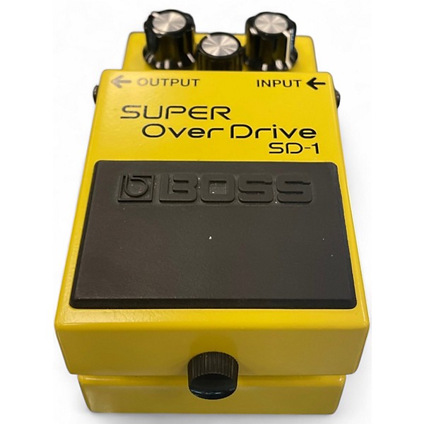 Used BOSS SD1 Super Overdrive Effect Pedal