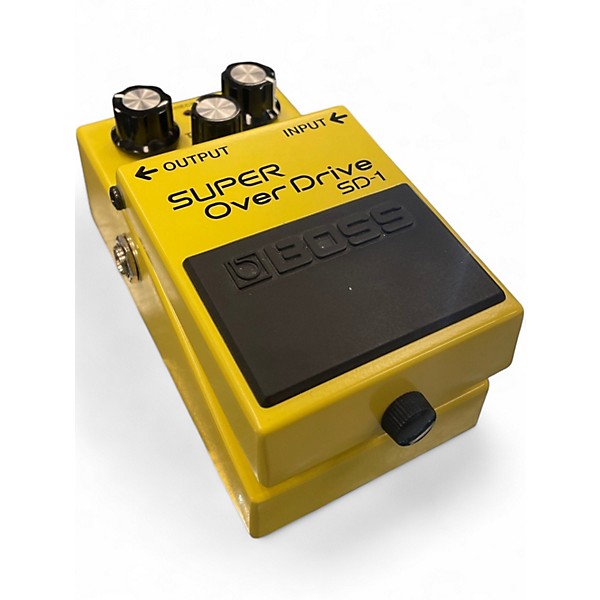 Used BOSS SD1 Super Overdrive Effect Pedal