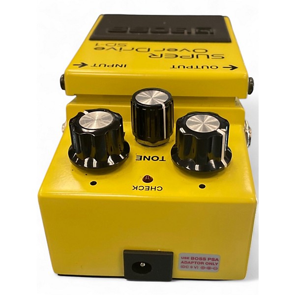 Used BOSS SD1 Super Overdrive Effect Pedal
