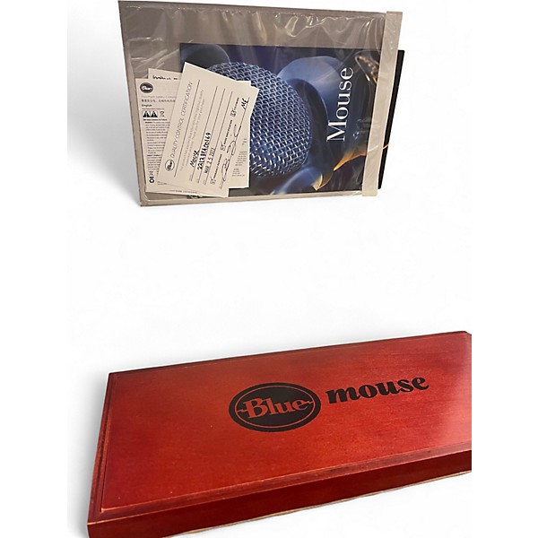 Used Blue Mouse Condenser Microphone