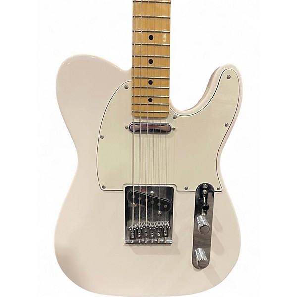 Used Fender Player Telecaster Polar White Solid Body Electric Guitar