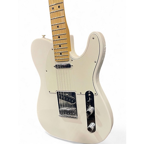 Used Fender Player Telecaster Polar White Solid Body Electric Guitar