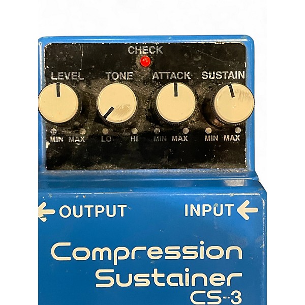 Used BOSS CS3 Compressor Sustainer Effect Pedal