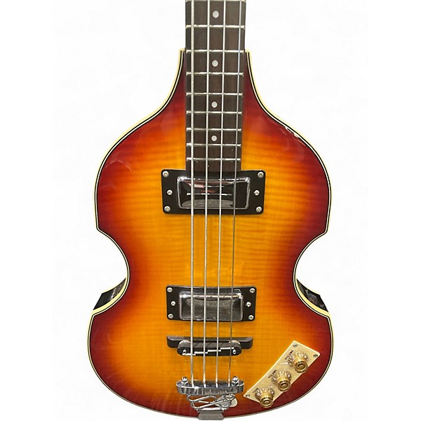 Used Epiphone VIOLA 3 Color Sunburst Electric Bass Guitar