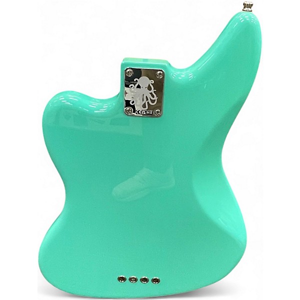 Used Fender Jaguar Bass Seafoam Green Electric Bass Guitar