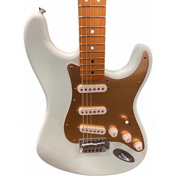 Used Squier Squier 40TH Anniversary Stratocaster BLUE Solid Body Electric Guitar