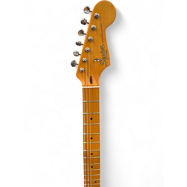 Used Squier Squier 40TH Anniversary Stratocaster BLUE Solid Body Electric Guitar