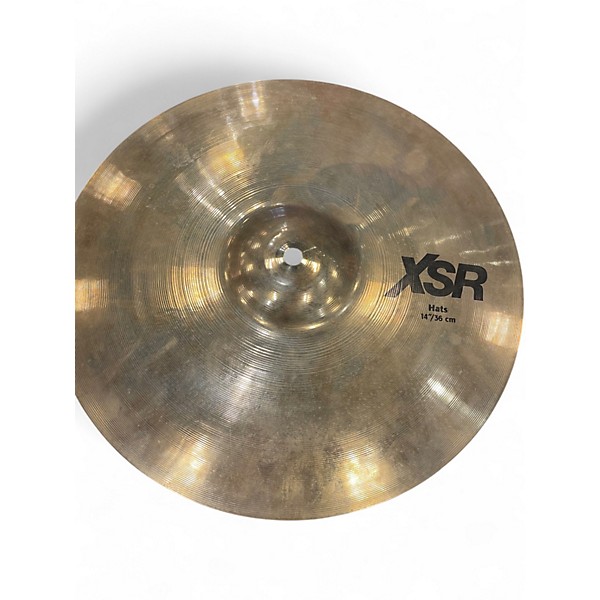 Used SABIAN 14in XSR Hats Cymbal