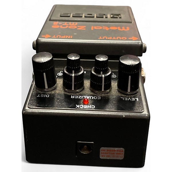 Used BOSS MT2 Metal Zone Distortion Effect Pedal