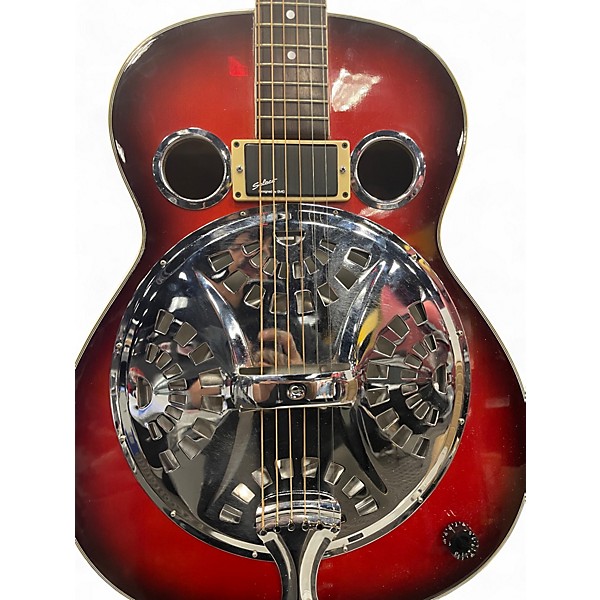 Used Synsonics RESONATOR Cherry Sunburst Resonator Guitar
