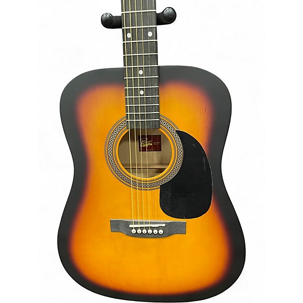 Used Rogue RA-090 Dreadnought 2 Color Sunburst Acoustic Guitar