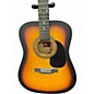 Used Rogue RA-090 Dreadnought 2 Color Sunburst Acoustic Guitar