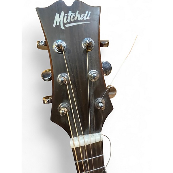 Used Mitchell T433CE-BST Brown Acoustic Electric Guitar
