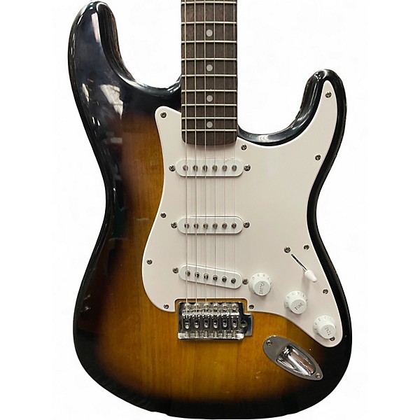 Used Squier Standard Stratocaster 2 Color Sunburst Solid Body Electric Guitar