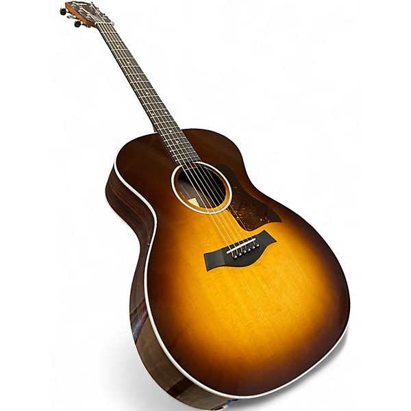 Used Taylor 214 E DELUXE 2 Color Sunburst Acoustic Electric Guitar