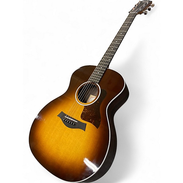Used Taylor 214 E DELUXE 2 Color Sunburst Acoustic Electric Guitar