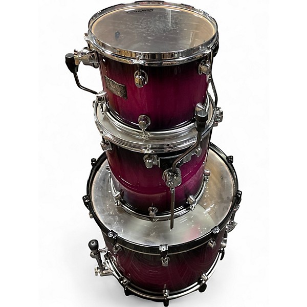 Used Mapex 3 Piece Saturn III Purple Drum Kit