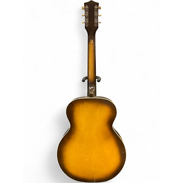 Vintage 1960s Harmony Auditorium series Tobacco Burst Acoustic Guitar