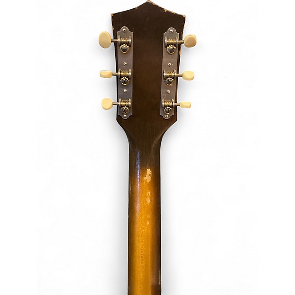 Vintage 1960s Harmony Auditorium series Tobacco Burst Acoustic Guitar