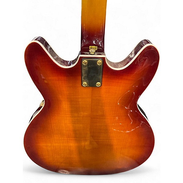 Used Hagstrom '67 Viking II 2 Tone Sunburst Hollow Body Electric Guitar