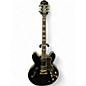 Used Epiphone Sheraton II Pro Ebony Hollow Body Electric Guitar thumbnail