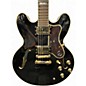 Used Epiphone Sheraton II Pro Ebony Hollow Body Electric Guitar