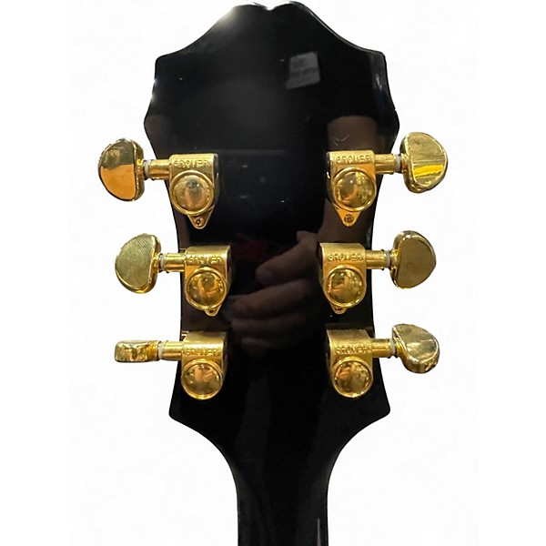 Used Epiphone Sheraton II Pro Ebony Hollow Body Electric Guitar