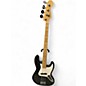Used Fender American Jazz Bass Black Electric Bass Guitar thumbnail
