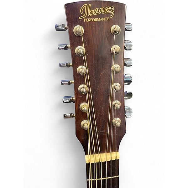 Used Ibanez PF5 Natural 12 String Acoustic Guitar