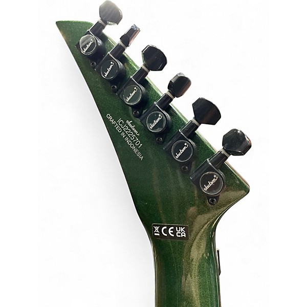 Used Jackson SOLOIST SLXM Green Solid Body Electric Guitar