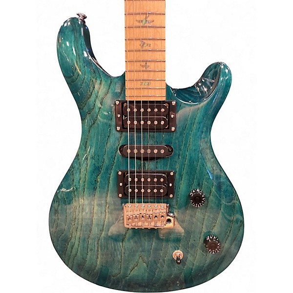 Used PRS Swamp Ash Special Green Solid Body Electric Guitar