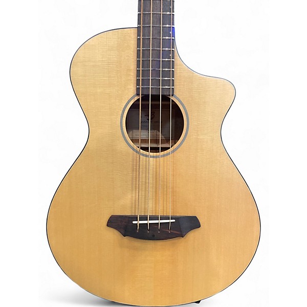 Used Breedlove Passport B350/SME4 Natural Acoustic Bass Guitar