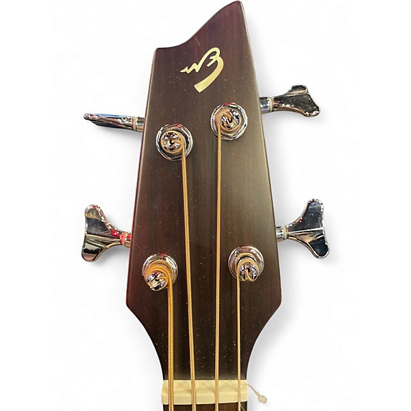 Used Breedlove Passport B350/SME4 Natural Acoustic Bass Guitar