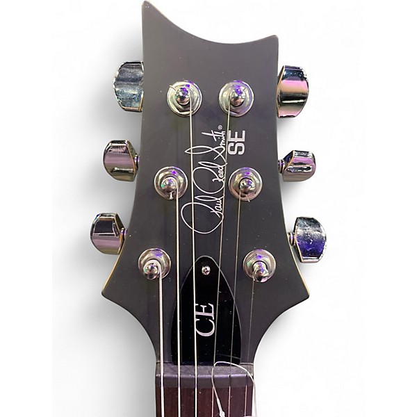 Used PRS SE CE Red Solid Body Electric Guitar