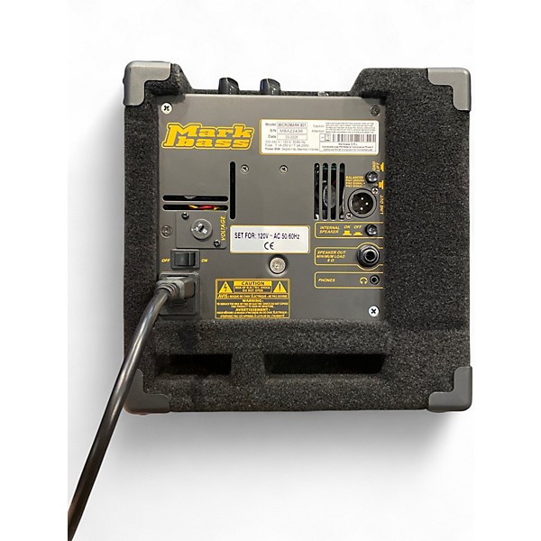 Used Markbass Micro Mark 801 50W 1X8 Bass Combo Amp