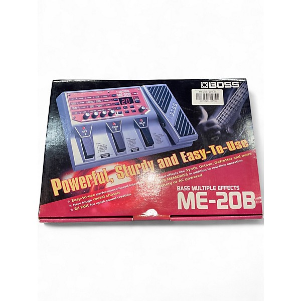 Used BOSS ME20B Bass Multi Bass Effect Pedal