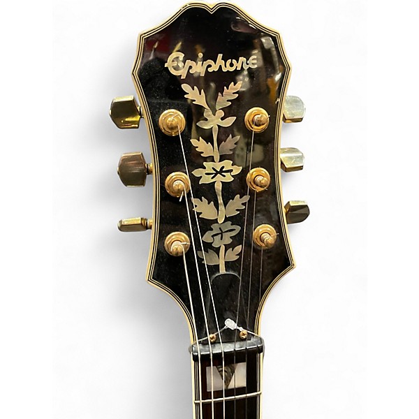 Used Epiphone Sheraton Tobacco Burst Hollow Body Electric Guitar