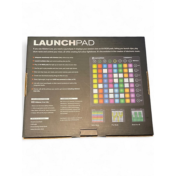 Used Novation Launchpad MIDI Controller