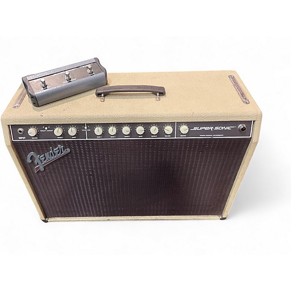 Used Fender SUPER-SONIC Tube Guitar Combo Amp