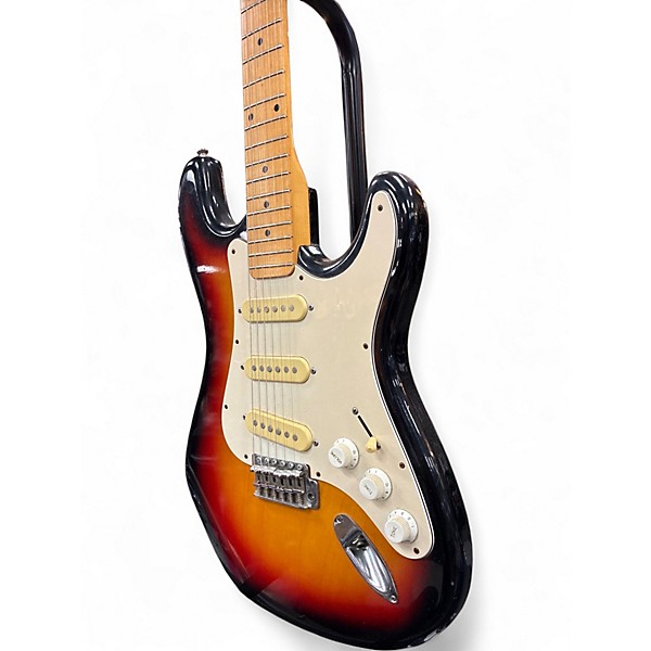 Vintage 1970s Castilla STRATOCASTER 2 Color Sunburst Solid Body Electric Guitar