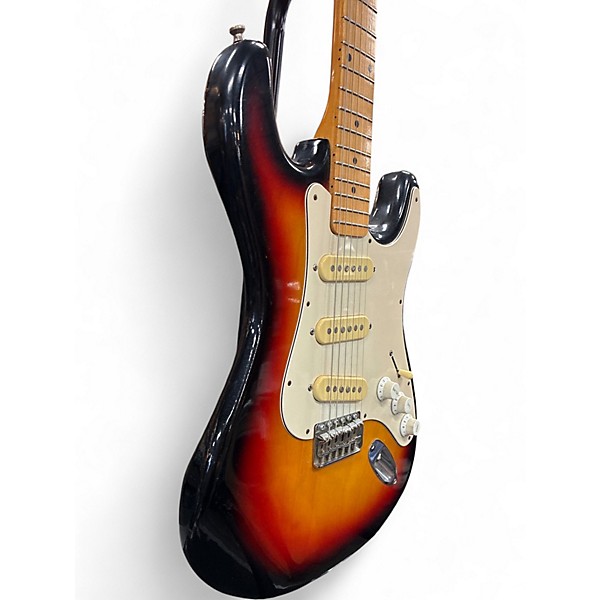 Vintage 1970s Castilla STRATOCASTER 2 Color Sunburst Solid Body Electric Guitar