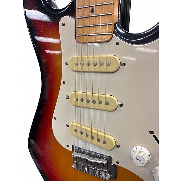 Vintage 1970s Castilla STRATOCASTER 2 Color Sunburst Solid Body Electric Guitar