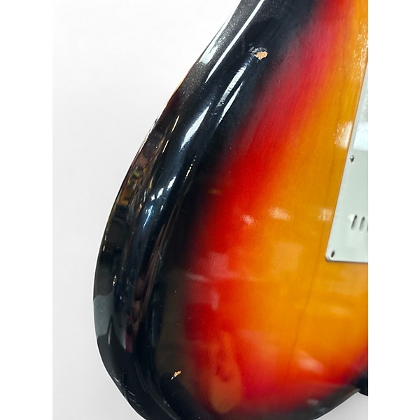 Vintage 1970s Castilla STRATOCASTER 2 Color Sunburst Solid Body Electric Guitar