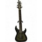 Used Schecter Guitar Research KM7 BLACK AND GRAY Baritone Guitars thumbnail