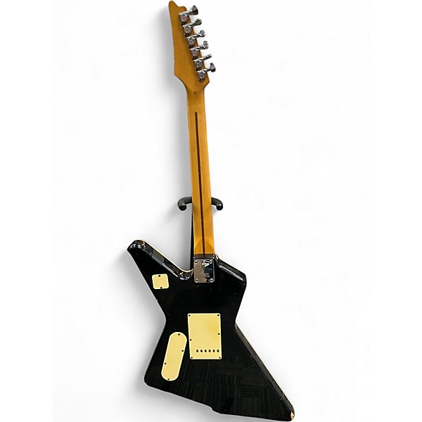 Vintage 1983 Ibanez X SERIES DESTROYER DT155 Black Solid Body Electric Guitar
