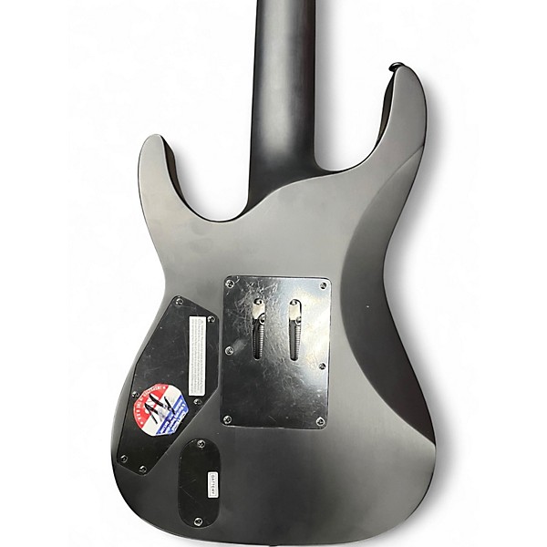 Used ESP M1007QM Trans Black Solid Body Electric Guitar